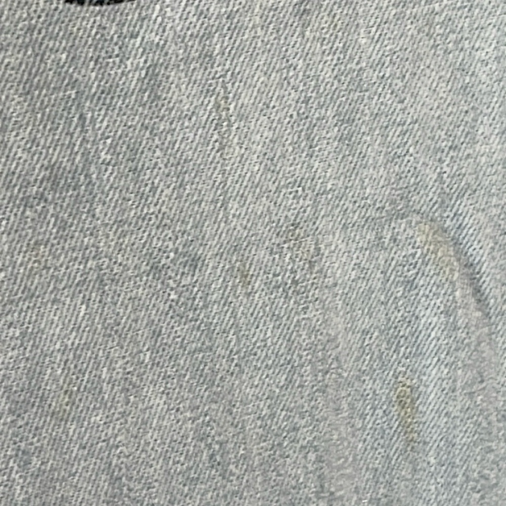 Zen Blue Light Wash denim mini dress tunic oversized shirt Chevy sz One Size - Picture 16 of 16